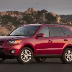 ریمپ هیوندا سانتافه قدیم در مرکز ریمپ کرج