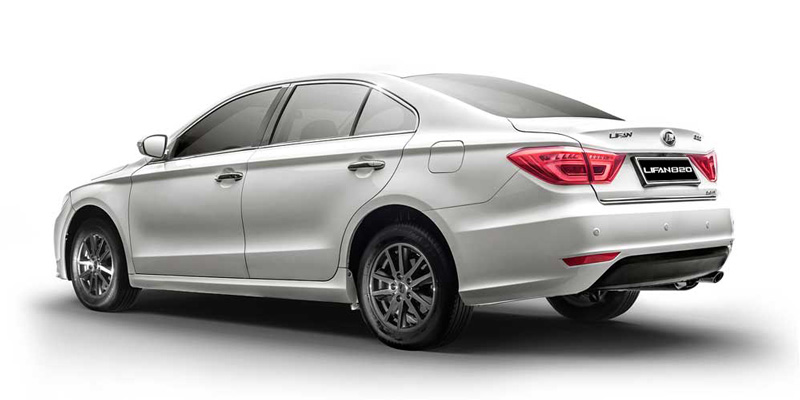 نمای عقبی lifan 820