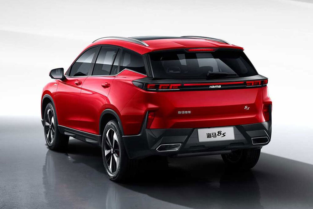 نمای عقبی هایما اس 8