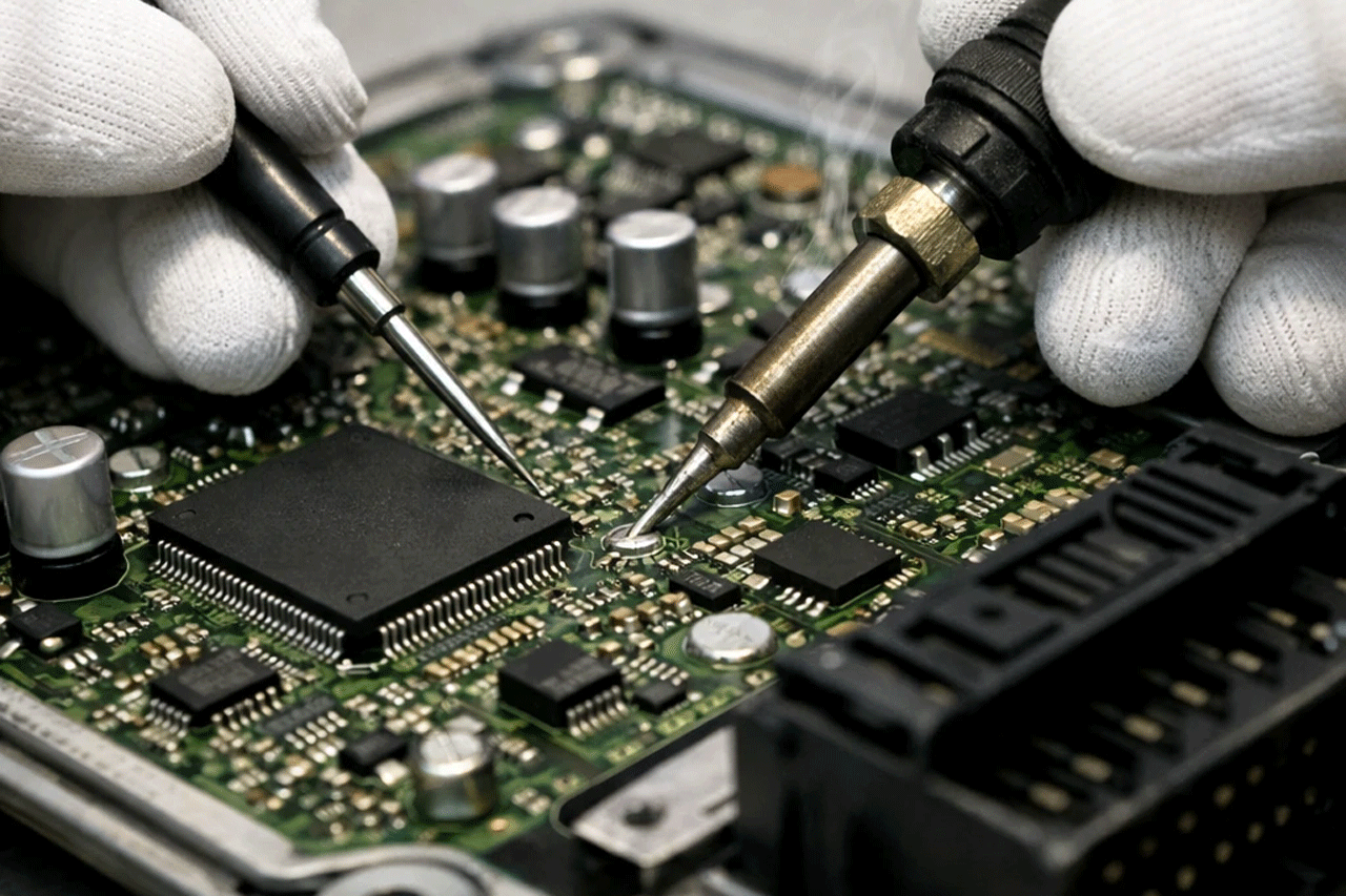 تعمیرات ایسیو خودرو (ECU) - از علائم خرابی تا ضمانت تعمیر در کریمی تیونینگ 1 تعمیرات ایسیو خودرو (ECU) از علائم خرابی تا ضمانت تعمیر در کریمی تیونینگ
